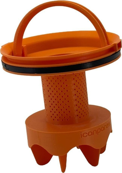 Rowenta İle Uyumlu RO 3723 Compact Power Cyclonic Süpürge Toz Haznesi Seperatörü Turuncu