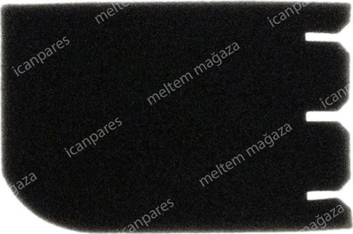 Arçelik İle Uyumlu S 6255 Süpürge Motor Koruma Sünger Filtresi