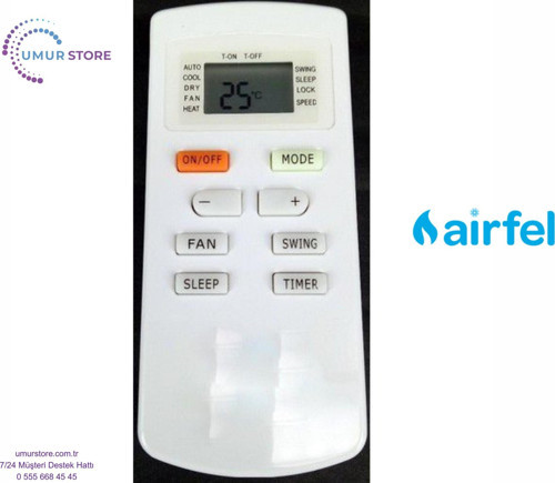 Airfel AS18-0930 Klima Kumandası