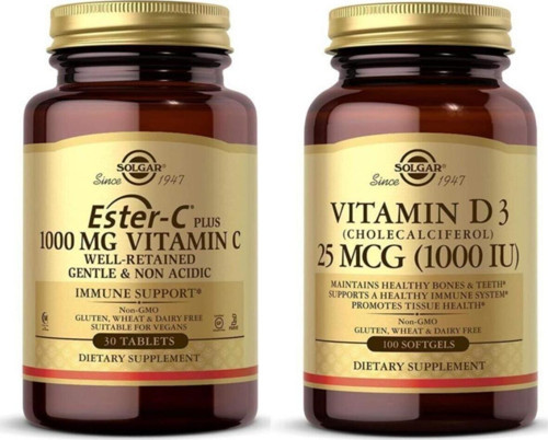 Ester-c Plus 1000 Mg 30 Tablet + Vitamin D3 1000ıu 100 Kapsül