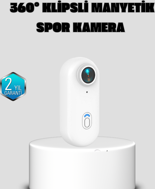 Kompakt 1080P Aksiyon Kamerası Suya Dayanıklı WiFi ve 120° Geniş Açı