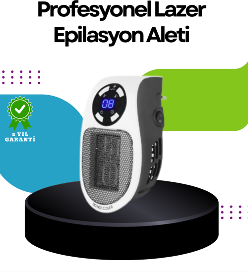 LED Ekranlı Ayarlanabilir Sıcaklık Mini Priz Isıtıcı Sessiz