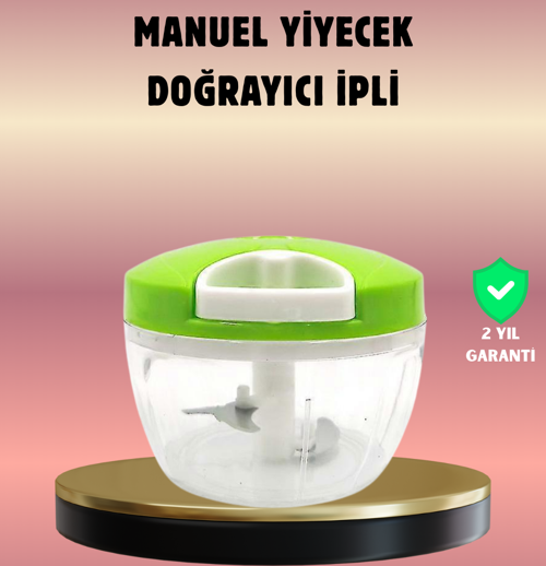 Manuel Mutfak Doğrayıcısı Kolay Temizlenebilir