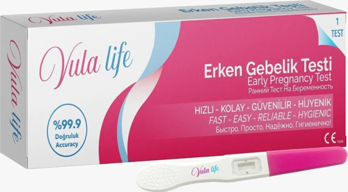 VULA LİFE ERKEN GEBELİK TESTİ