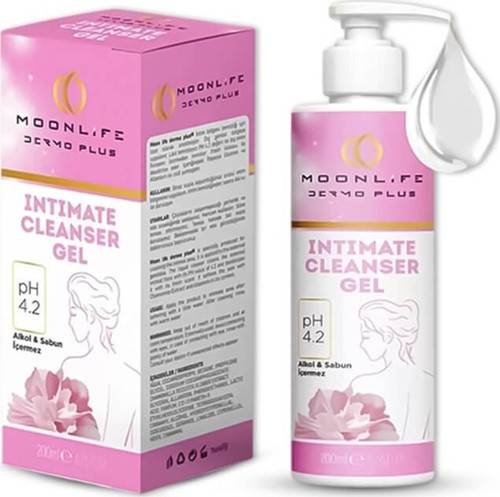 MOON LİFE ( DERMO PLUS ) İNTİM JEL 200 ML