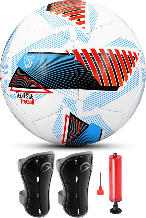 3lü Set Futbol Topu Tekmelik Neon League Pompalı Set Sert Zemin Halı Saha Futbol Topu Neon No:5