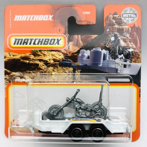 Mbx Cycle Trailer Motosikletli 1:64 Ölçek Marka 98/100
