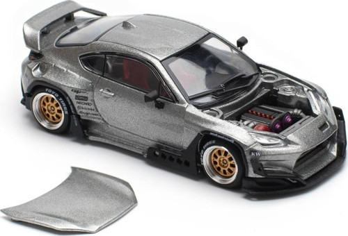 1/64 Pandem Toyota GR 86 - Gümüş / PR640235