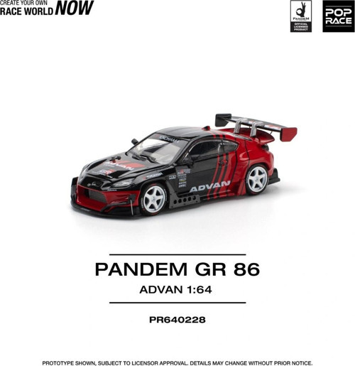 PR640228 1/64 PANDEM GR86 – ADVAN