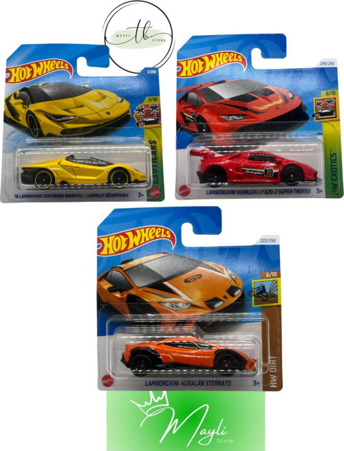 '16 Lamborghini Centenario Huracan LP620-2 Sterrato 1/64 ölçek 2024-26 Lot Maylistore 25/11