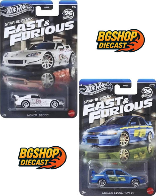 Fast & Furious - Honda S2000 - Mitsubishi Lancer Evolution VII