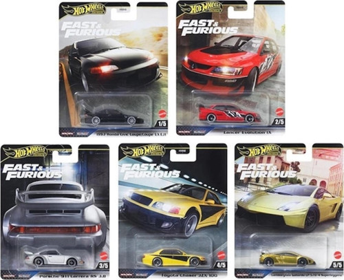 premium fast and furious set diecast metal araba model araba koleksiyon
