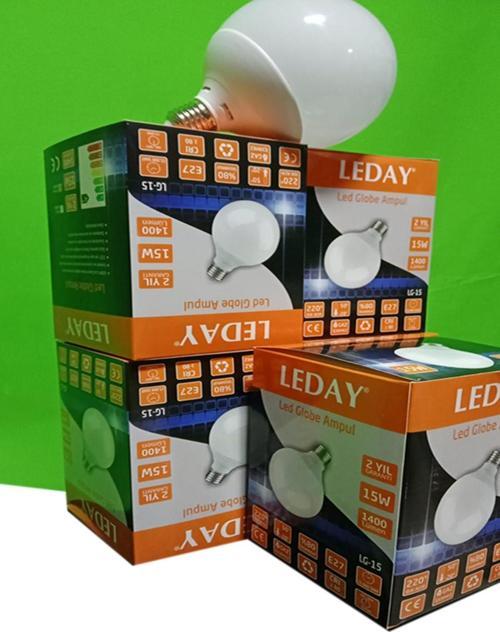 2 Adet Led Ampul 15W Gaz İçermez %80 Tasarruf
