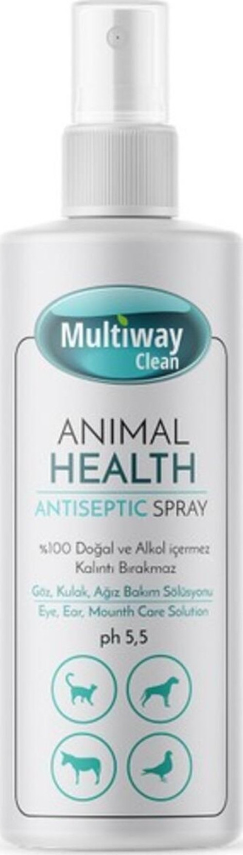 Mutamin %100 Doğal Ve Çevre Dostu Hocl Antiseptik Su Bazlı Temizlik Solüsyonu 200Ml