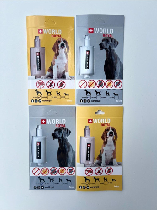 Köpek Iç Ve Dış Etkenlere Karşı Etkili Deri Bakım Damlası 4 Lü Avantajlı Paket 30-40 Kg