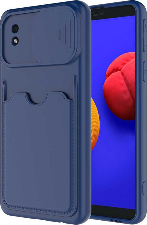 Galaxy A01 Core Kılıf MSRA Kartix Kapak - Lacivert