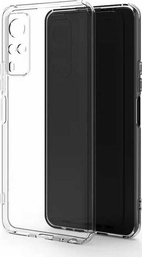 Vivo Y53S 4G Kılıf MSRA Kamera Korumalı Süper Silikon Kapak - Renksiz