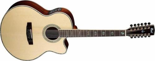 CJ10X12NAT E.AKUSTİK GİTAR, 12 TELLİ JUMBO CUTAWAY, NATÜREL,