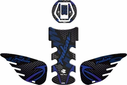 Bajaj Pulsar 2014 - 2025 Uyumlu Tank Pad Set 006