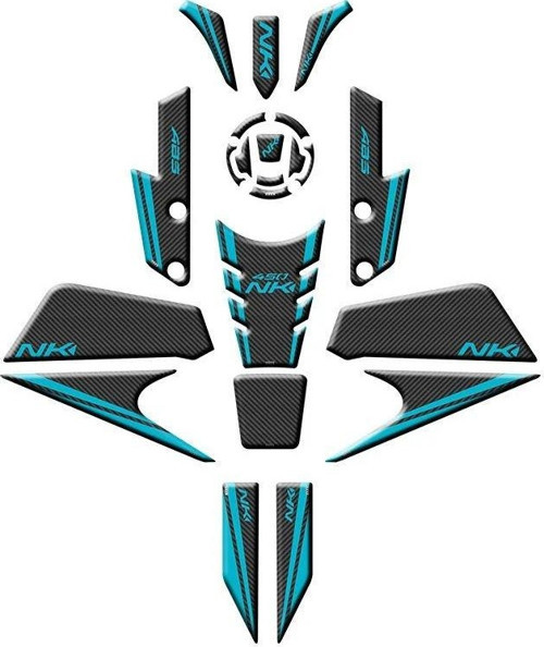 CF Moto 450 NK 2024 - 2025 Uyumlu Full Tank Pad Set 003