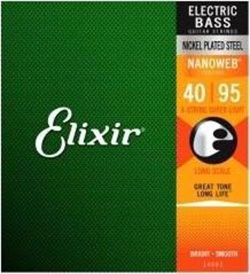 14002 Nanoweb Super Light 4 Telli Bas Gitar Teli (40-95)