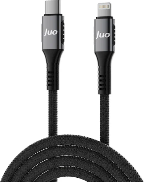 JCBK272-B 27w Usb Type-c To Lightning Örgülü Hızlı Şarj 2-m