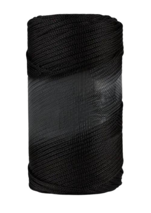Makrome İpi 3Mm Polyester Siyah