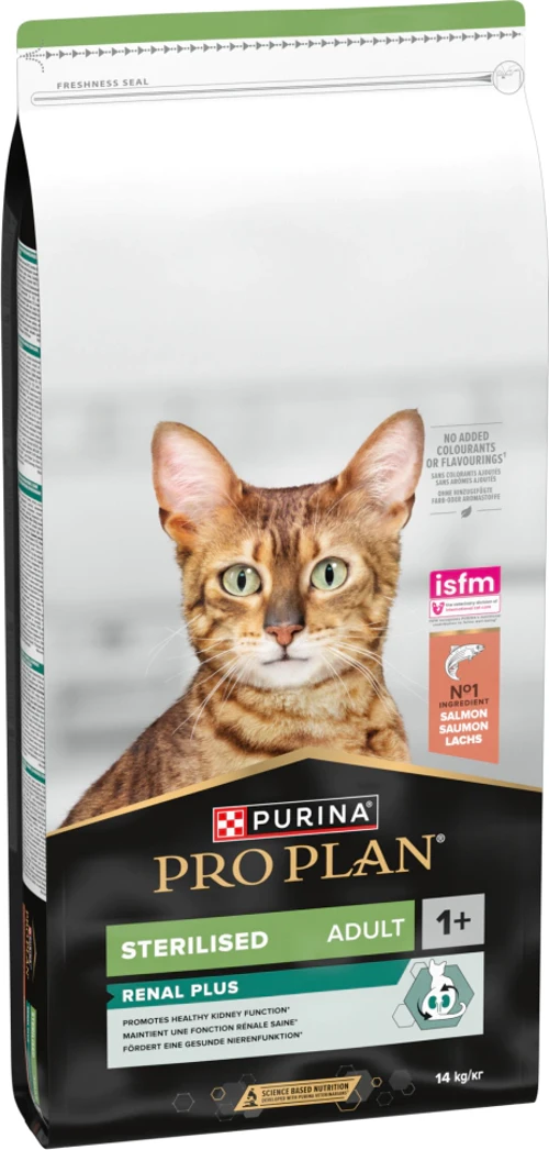 Proplan Sterilised Somonlu Kısır Renal Kedi Maması 14 KG