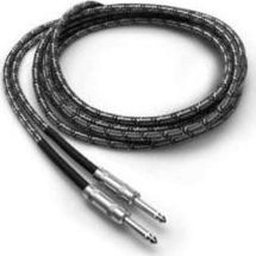 1/4&apos;&apos; TS &lt;-&gt; 1/4&apos;&apos; TS Kumaş Gitar Kablosu