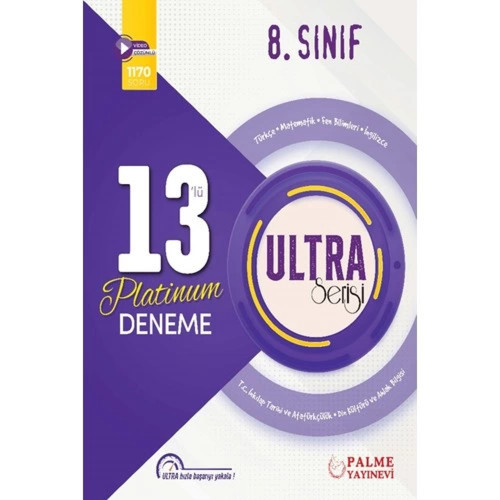 8. Sınıf Ultra 13' Lü Platinum Deneme Palme Yayıncılık