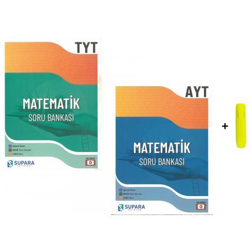 Supara Yayınları TYT AYT Matematik Soru Bankası Seti Yeni 2 Kitap