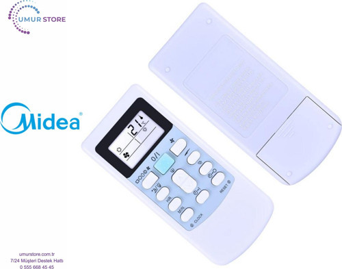 Midea-Diamond Electric HYK-13 Uyumlu Klima Kumandası