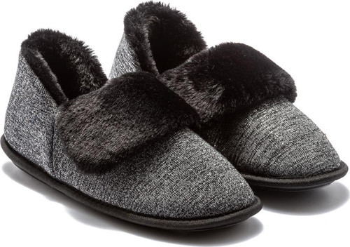 Martha Kadın Peluş Ev Botu Siyah 37/41
