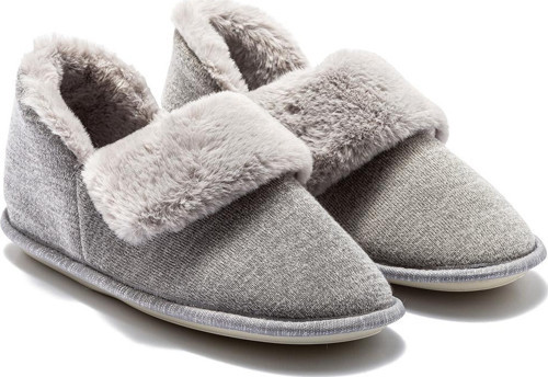 Martha Kadın Peluş Ev Botu Gri 37/41