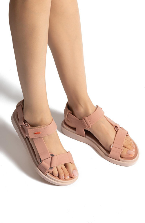 Go Papete Kadın Sandalet Pudra 35/42