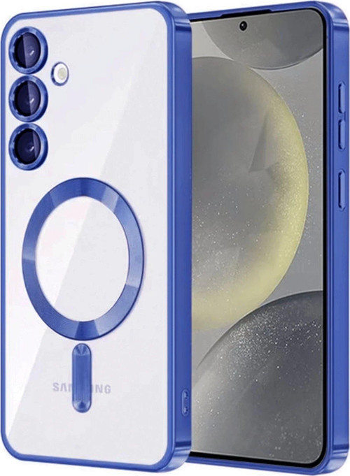 Samsung Galaxy A55 5G Kross Magneticsafe Kapak - Lacivert-(5796)
