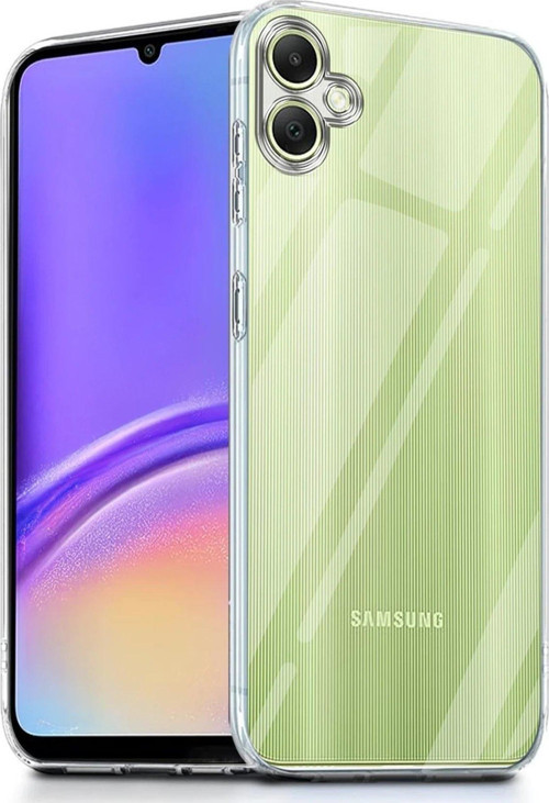 Samsung Galaxy A07 Lüx Şeffaf Silikon - Şeffaf-(5796)
