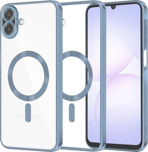 Samsung Galaxy A07 Kross Magneticsafe Kapak - Sierra Blue-(5796)