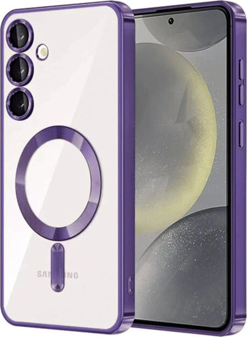 Samsung Galaxy A16 5G Kross Magneticsafe Kapak - Mor-(5796)