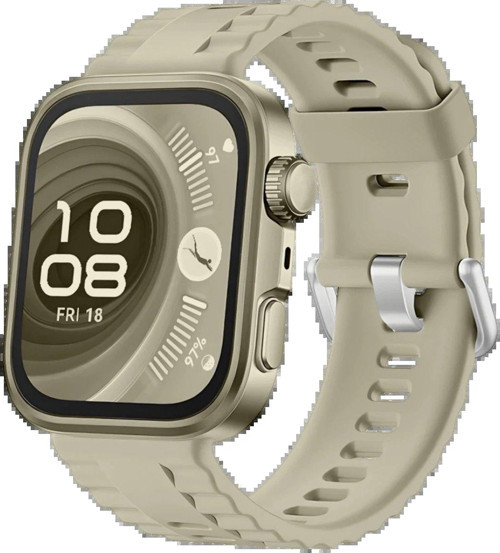 Huawei Fit 4 Nova Silikon Kordon - Gri-(5796)