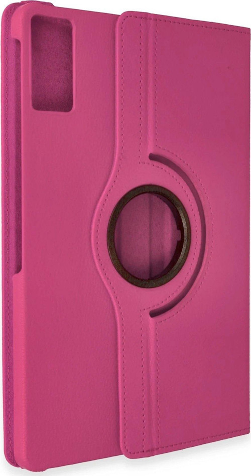 Xiaomi Pad 6 Kılıf 360 Tablet Deri Kılıf - Pembe-(5796)