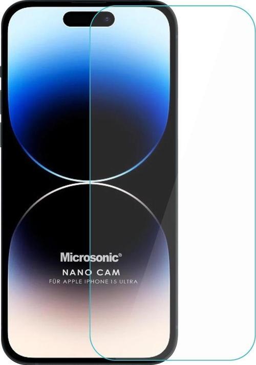 Apple iPhone 15 Pro Max Nano Glass Cam Ekran Koruyucu