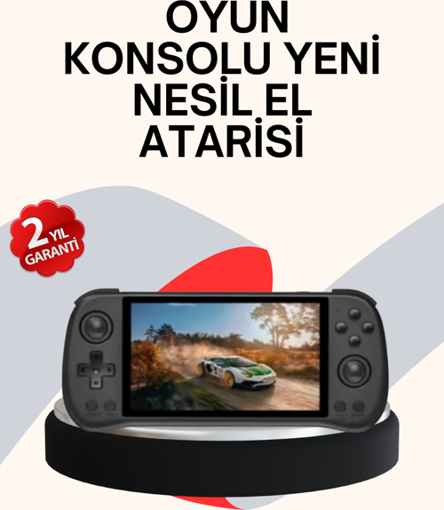 10000 Hazır Yüklü Oyunlu 4.3 İnç IPS Ekranlı Oyun Konsolu