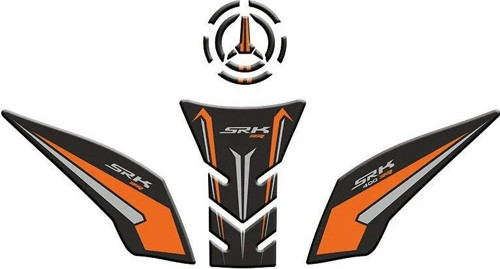 RKS SRK 250 Rr - Srk 400 Rr 2024 - 2025 Uyumlu Tank Pad Set 002