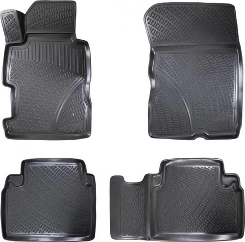 Honda Civic SEDAN 2006 -2012 3D Siyah Kokusuz Havuzulu Paspas Takımı