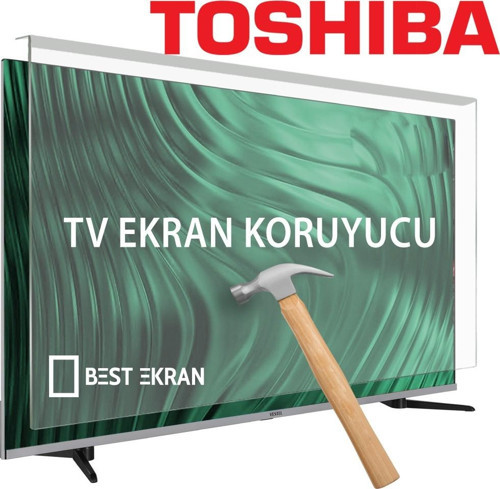 Toshiba 50UV1563DT Tv Ekran Koruyucu - Toshiba 50" inc 127 Ekran DLED led Tv Kırılmaz Koruyucu