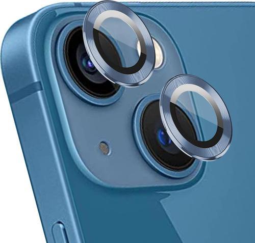 Apple iPhone 15 Tekli Kamera Lens Koruma Camı Sierra Mavisi