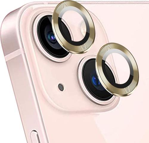 Apple iPhone 15 Tekli Kamera Lens Koruma Camı Gold