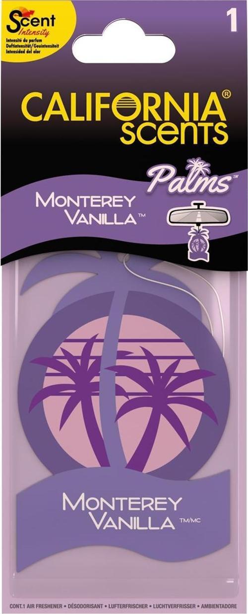 Palms Monterey Vanilla Tatlı Vanilya Parfümlü Asma Koku