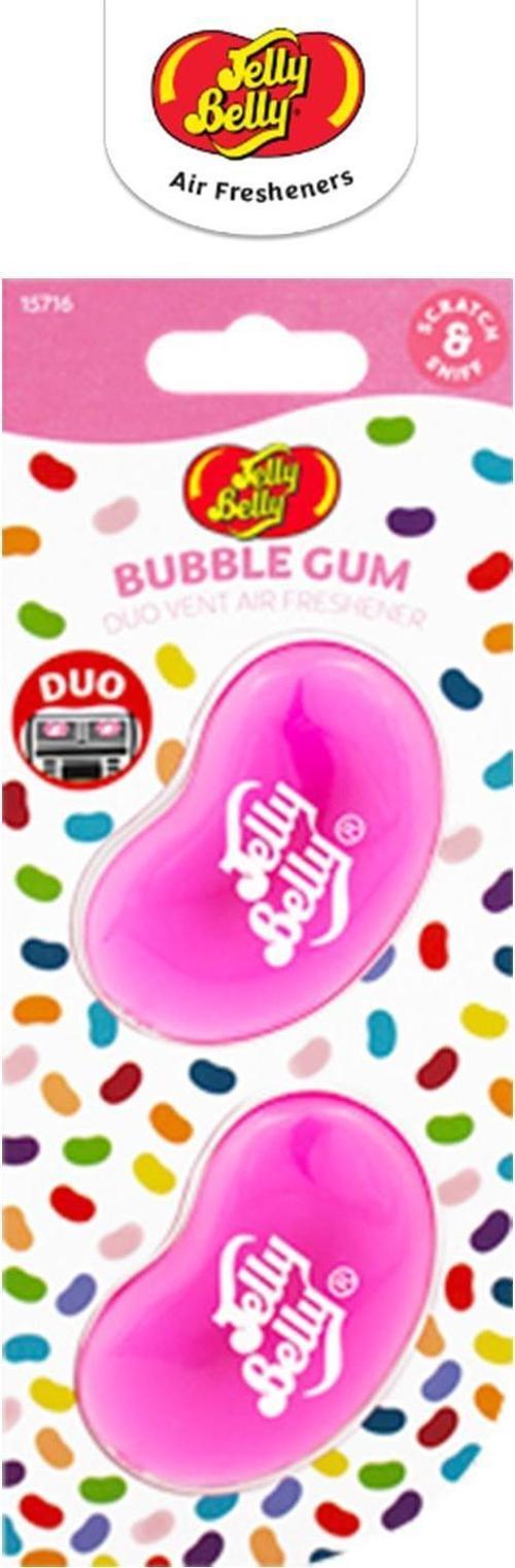 Jelly Belly DuoVent Kalorifere Geçme Koku BubbleGum 14gr. Sakız, Keklik Üzümü, Vanilya, Portakal Arom